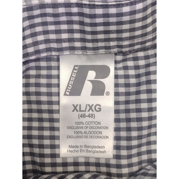 Men's Long Sleeve NMSU AGGIES Russell Shirt Logo Size XL - Picture 5 of 7